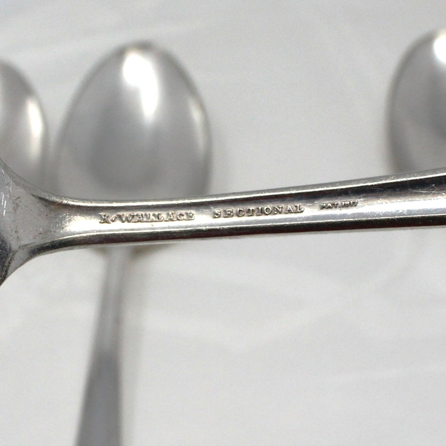 R Wallace Sectional silverplate flatware
