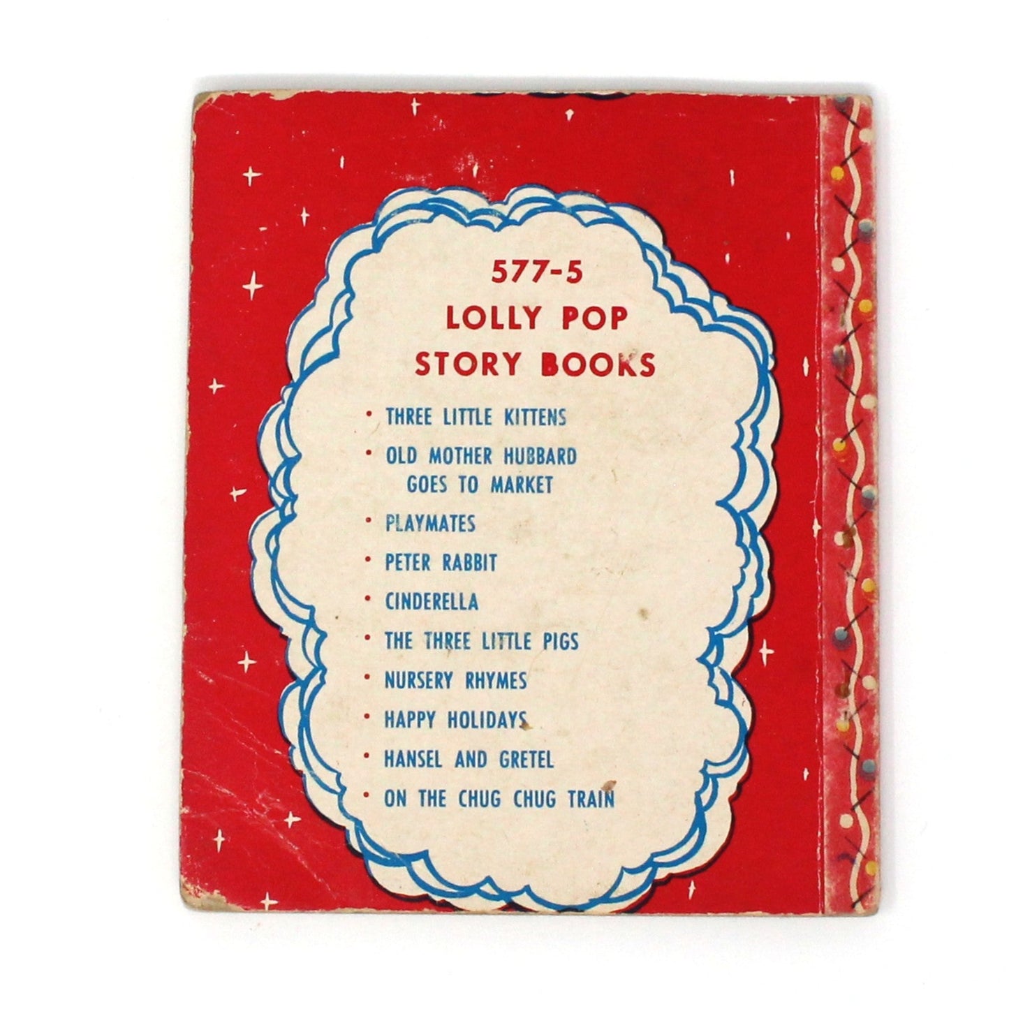 Children's Book, Samuel Lowe, Lolly Pop Books, 8 Different Titles Available, Hardcover, Vintage, 1949 RARE