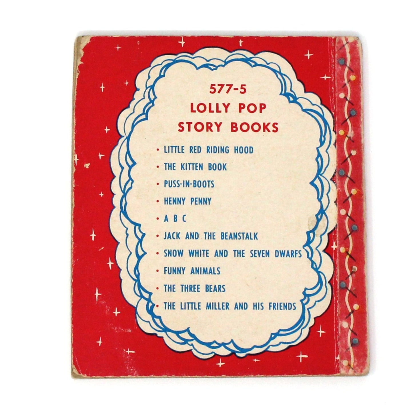 Children's Book, Samuel Lowe, Lolly Pop Books, 8 Different Titles Available, Hardcover, Vintage, 1949 RARE