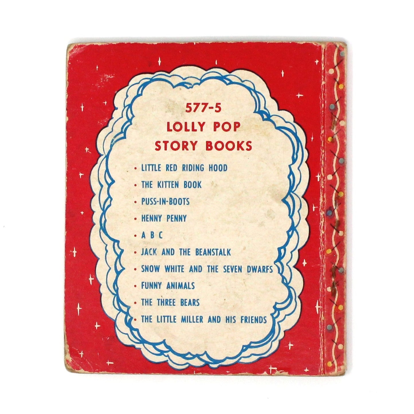 Children's Book, Samuel Lowe, Lolly Pop Books, 8 Different Titles Available, Hardcover, Vintage, 1949 RARE