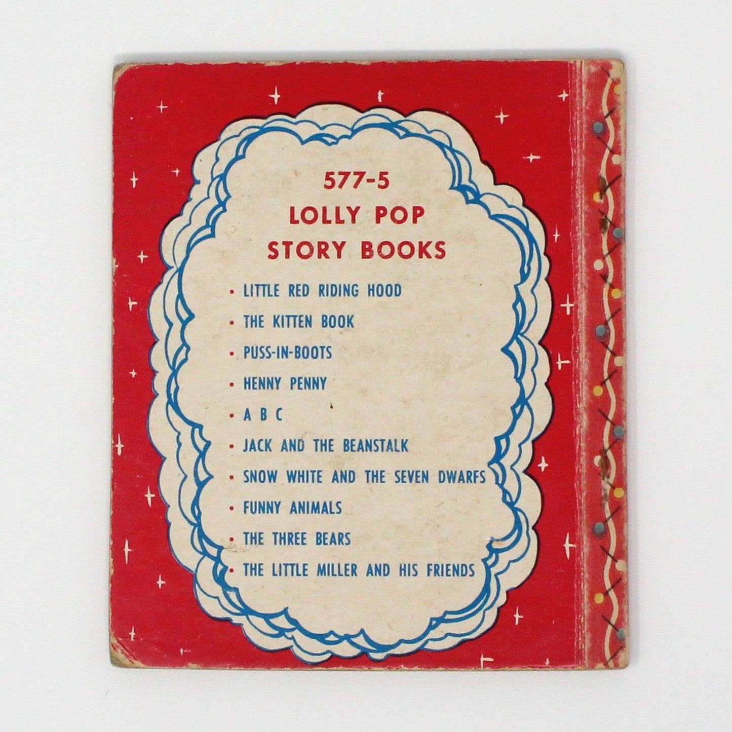 Children's Book, Samuel Lowe, Lolly Pop Books, 8 Different Titles Available, Hardcover, Vintage, 1949 RARE