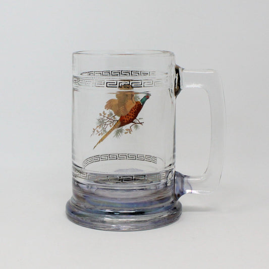 Beer Mug, Princess House, Pheasant Colonial Game Bird, #689 Vintage