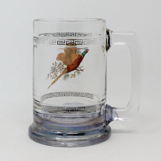 Beer Mug, Princess House, Pheasant Colonial Game Bird, #689 Vintage
