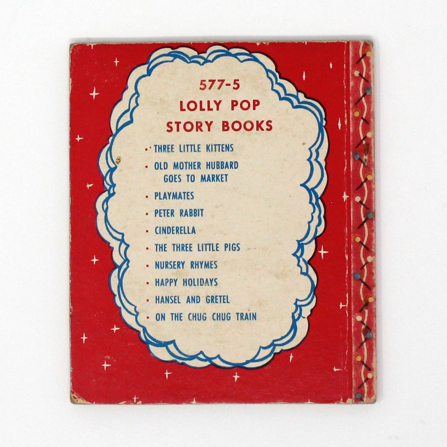 Children's Book, Samuel Lowe, Lolly Pop Books, 8 Different Titles Available, Hardcover, Vintage, 1949 RARE
