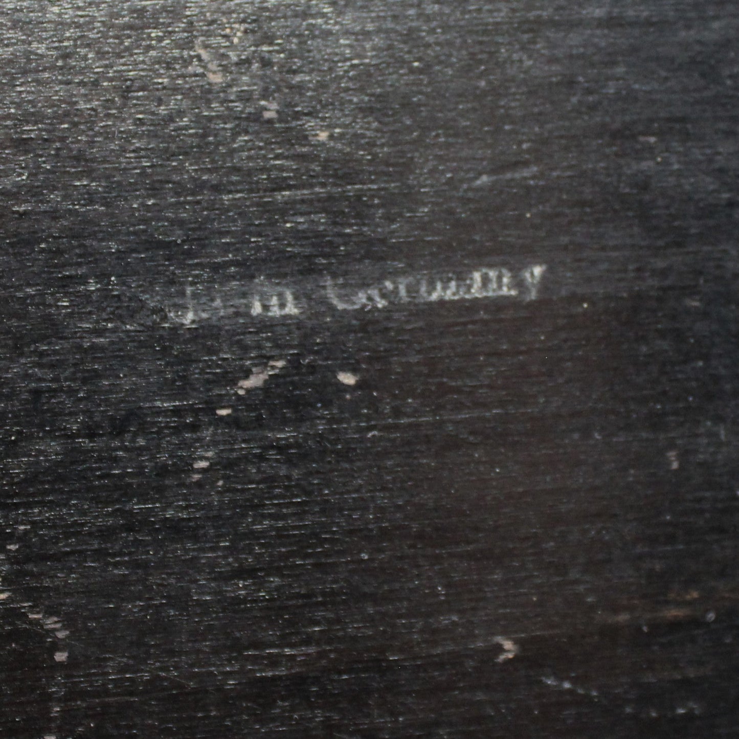 Made in Germany mark on wood box