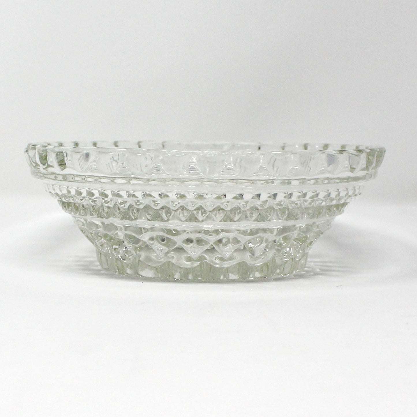 Fruit / Dessert Bowls, Anchor Hocking, Wexford Clear, Set of 3, Vintage