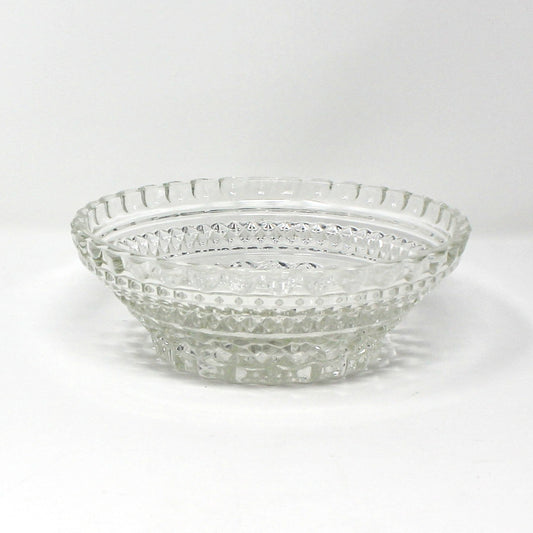 Fruit / Dessert Bowls, Anchor Hocking, Wexford Clear, Set of 3, Vintage