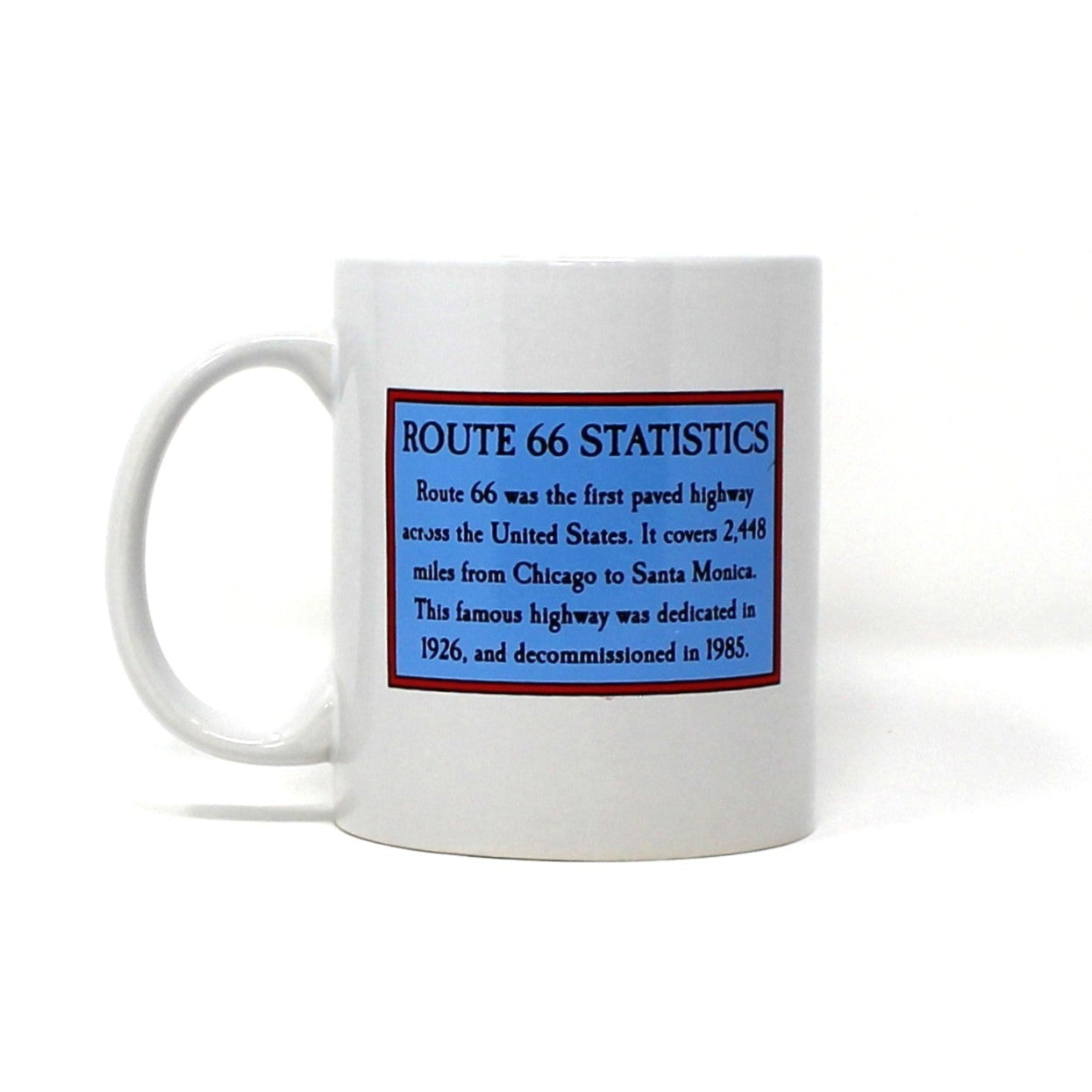 Mug, Route 66 The Mother Road, Coffee Mug, Ceramic, Vintage
