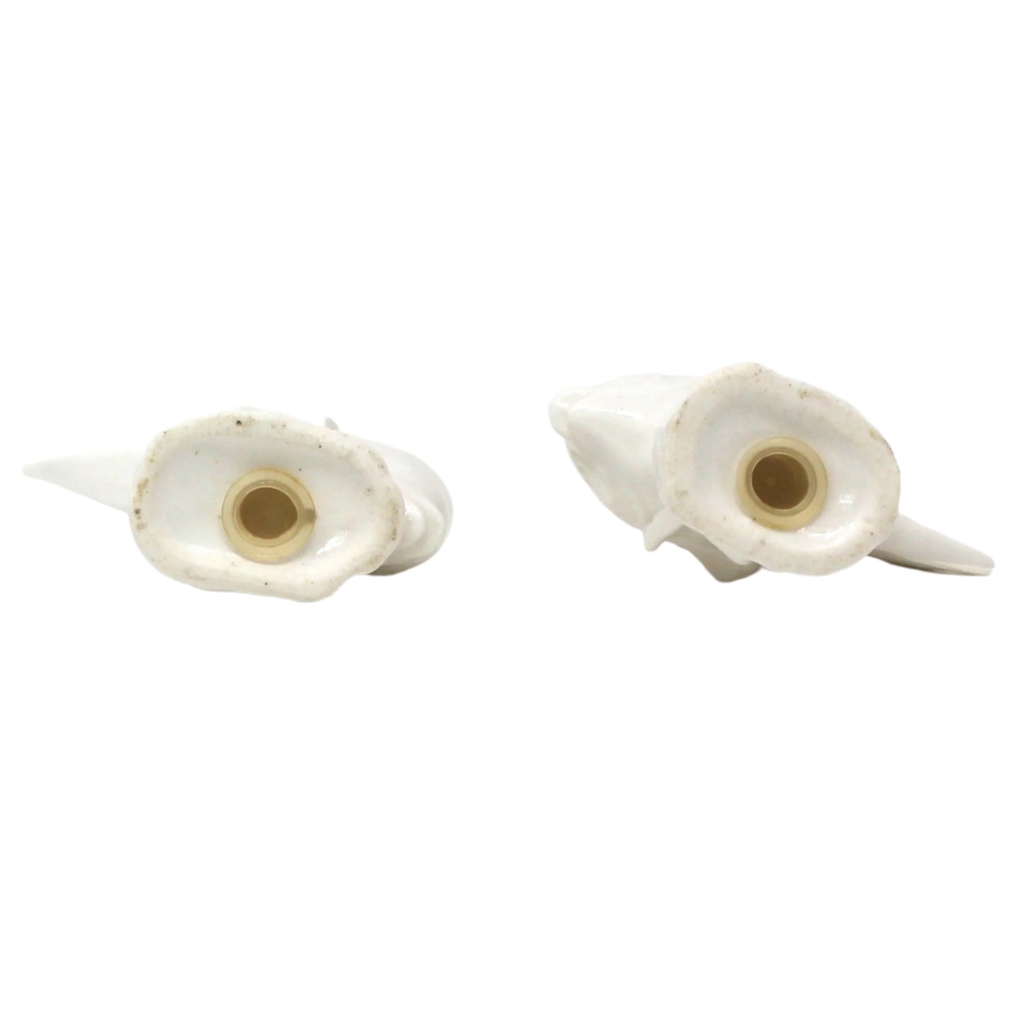 Salt and Pepper Shakers, Angel Fish Shaped Bone China, Elegant Coastal Tableware, Maritime Living, Vintage