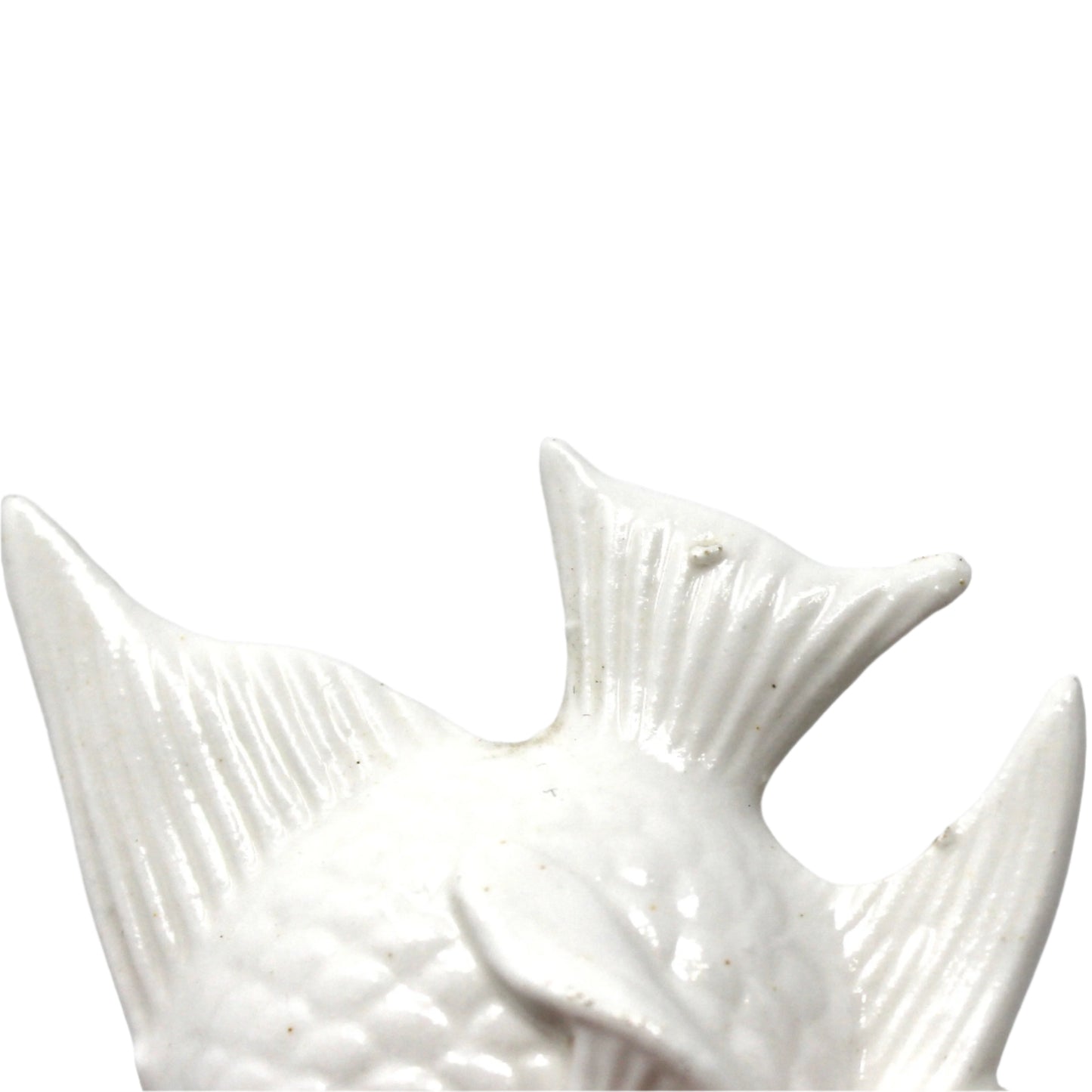 Salt and Pepper Shakers, Angel Fish Shaped Bone China, Elegant Coastal Tableware, Maritime Living, Vintage