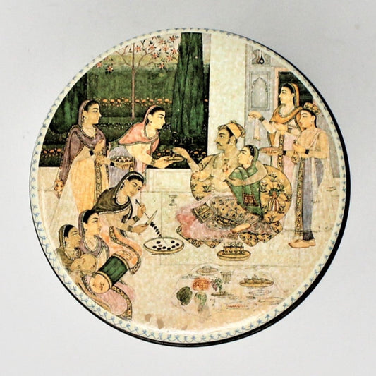 Tins, Gift Tin / Cookie Tin, Ben Rickert Collectible, Persian Art Reproduction, Vintage