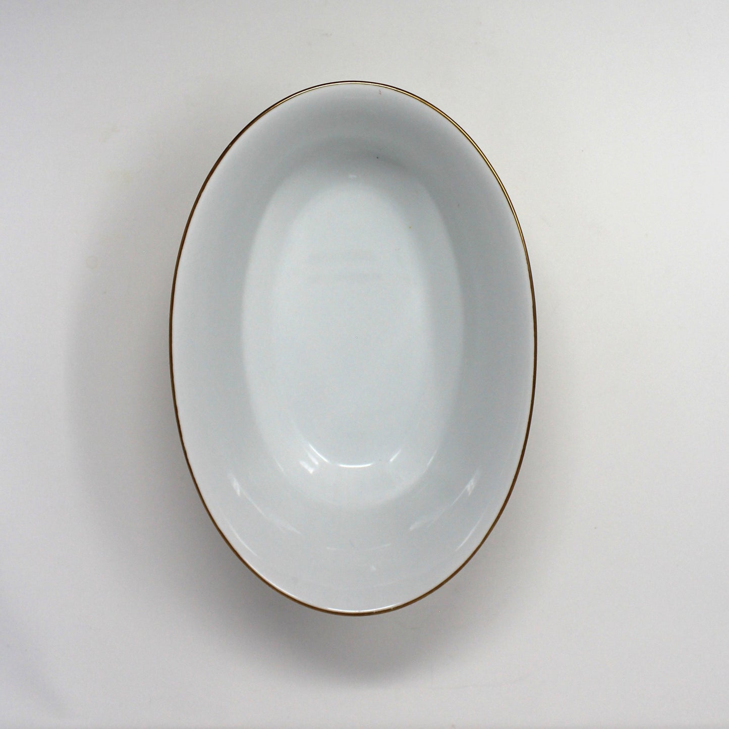 Serving Bowl, Sango, Cumberland Pattern, Oval, Gold & Rust Red Panels, Vintage Japan