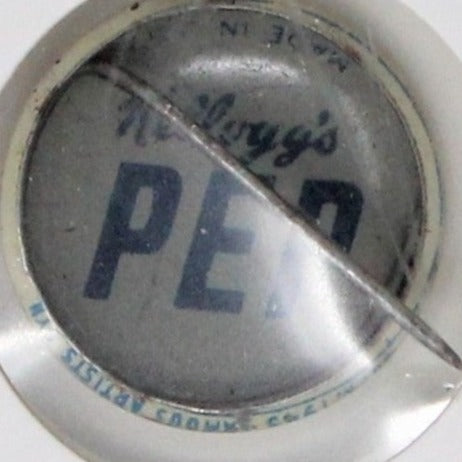 Pinback, Mini Pinback Button, Kellogg's PEP Pin, Sandy Dog from Little Orphan Annie, Tin Lithograph, Vintage