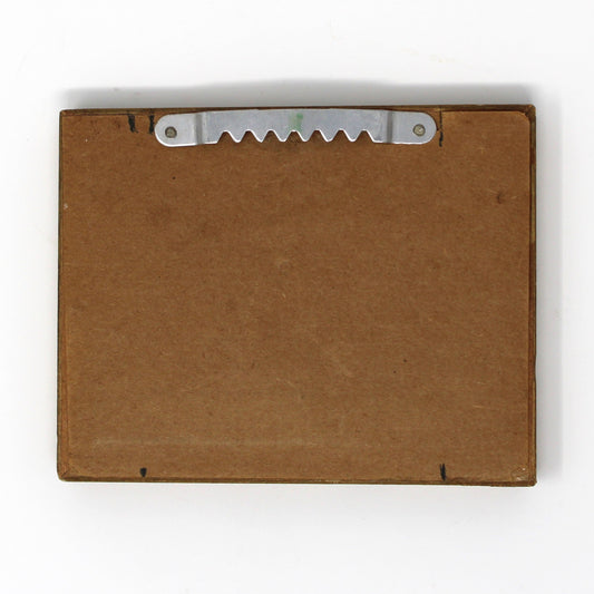 Painting Original Oil, Amateur Art, Old San Juan Puerto Rico Backstreet, Framed, Vintage