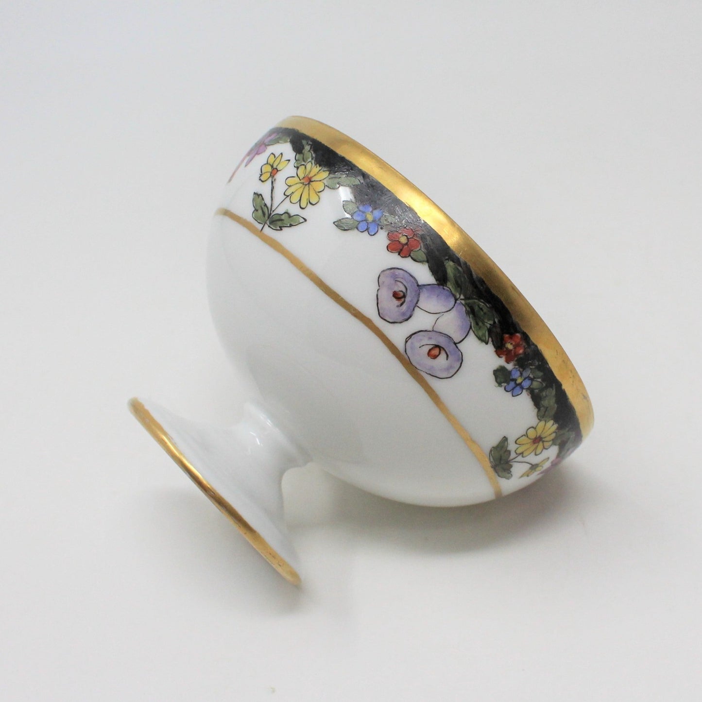 Teacup, EPIAG, Hand Painted Florals, Set of 5, Czechoslovakia, Antique