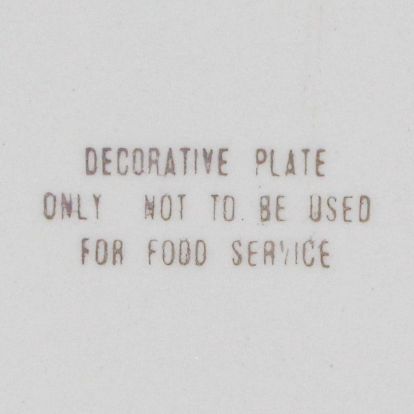 Decorative Plate, Souvenir Collectors Plate, City of Chicago, Vintage 1960's, SOLD