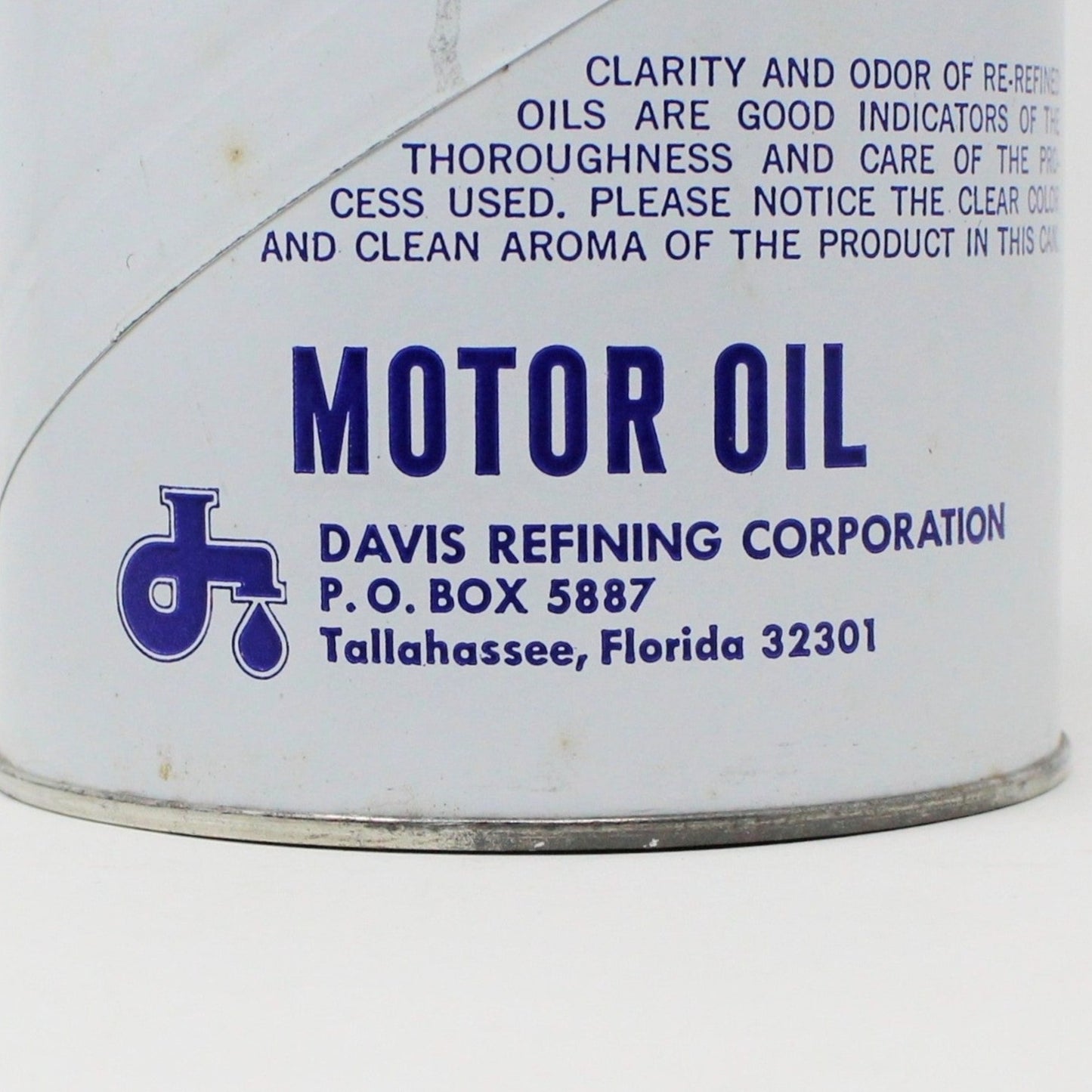 Coin Bank, Motor Oil Britelube, Tin Quart Can, Vintage