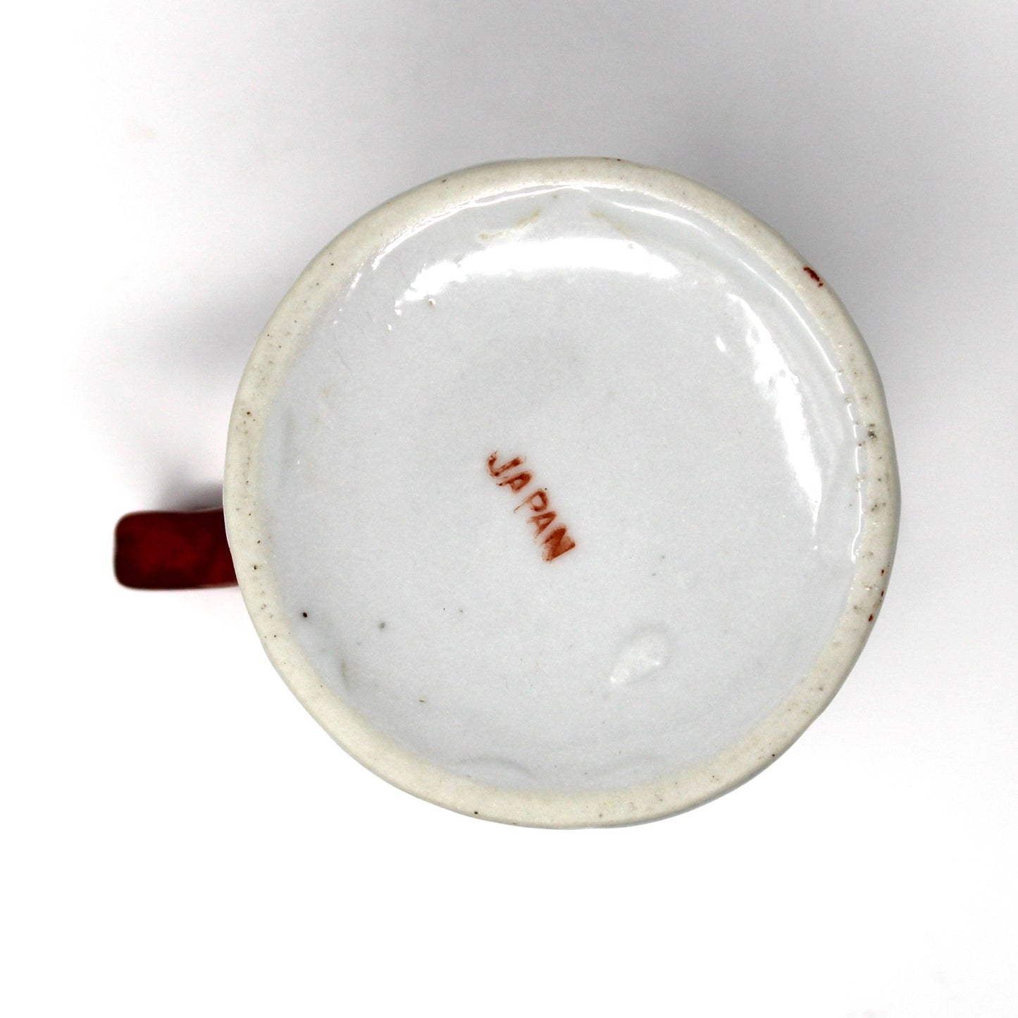 Creamer, Geisha Girl, Hand Painted Women in Garden, Cobalt Blue, Japan, Antique
