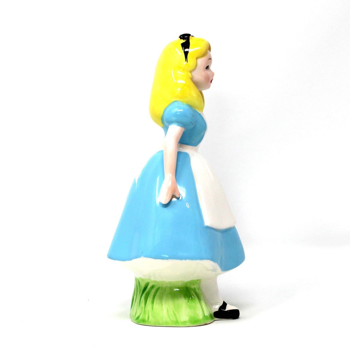 Figurine, Disney, Alice in Wonderland, Collectible Porcelain Disneyana, Vintage