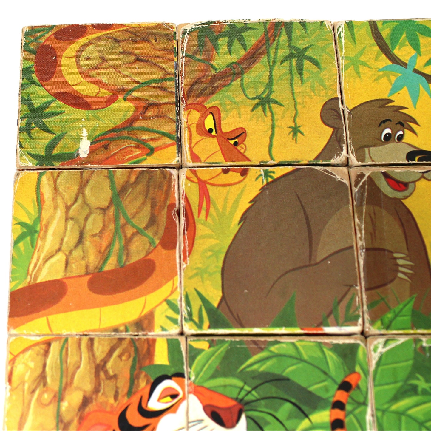Wooden Blocks, Children's Disney Learning Blocks, Snow White, Cinderella, Bambi, Peter Pan, Jungle Book, Winnie the Pooh, Vintage, SOLD