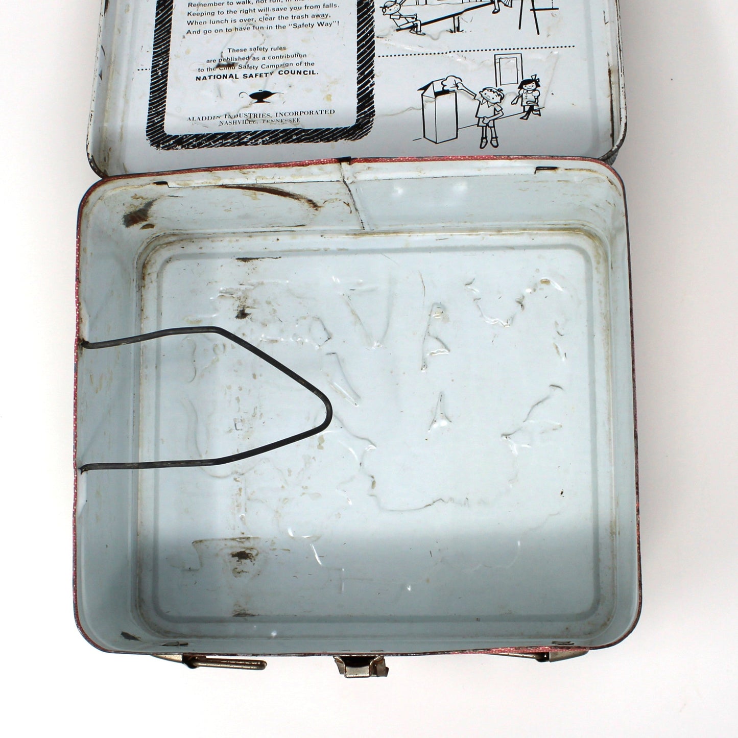 Box, Aladdin, Metal School Lunch Box, Raggedy Ann & Andy Children's Vintage