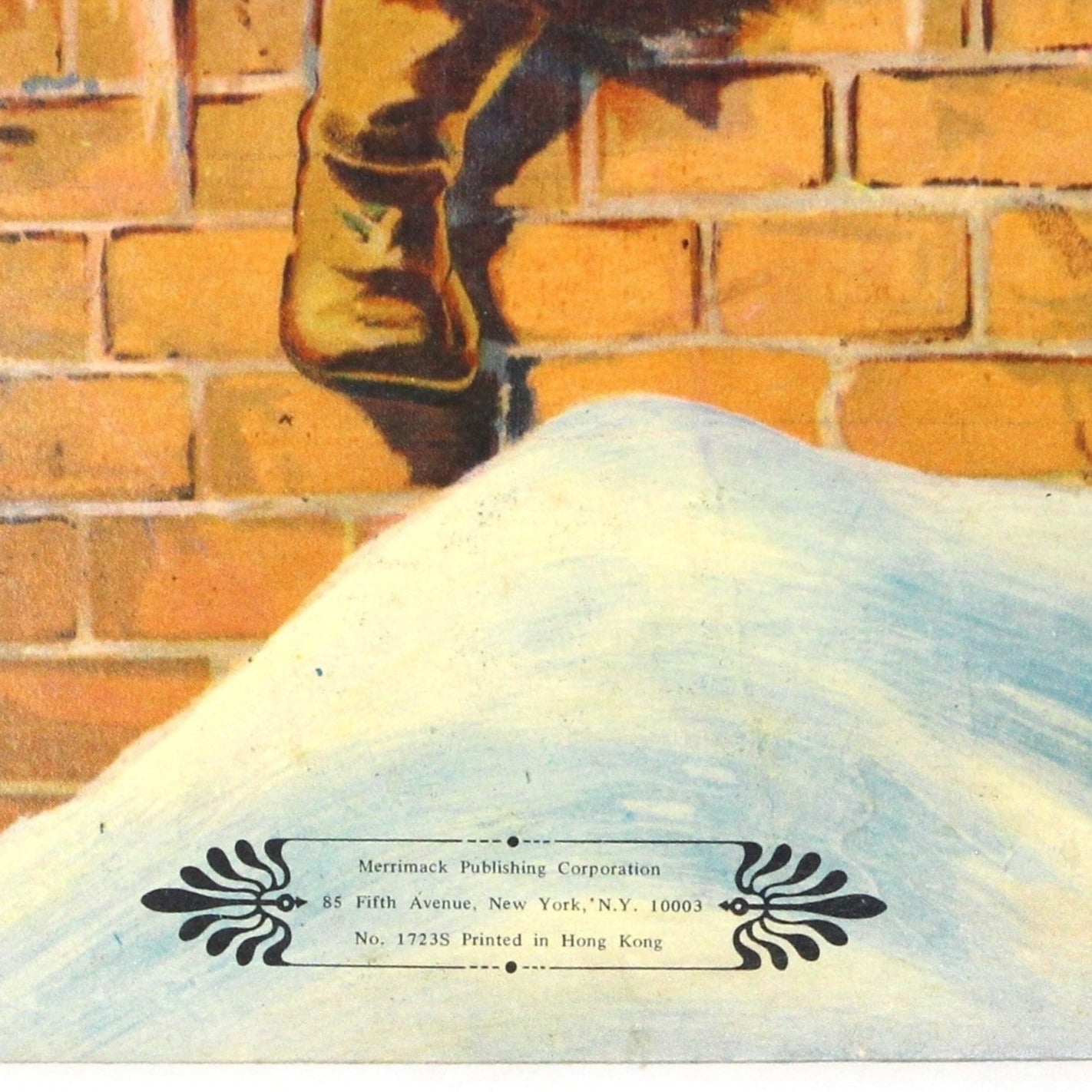 Children's Book, Merrimack Publishing, All About Santa Claus, Softcover Die-Cut, Vintage