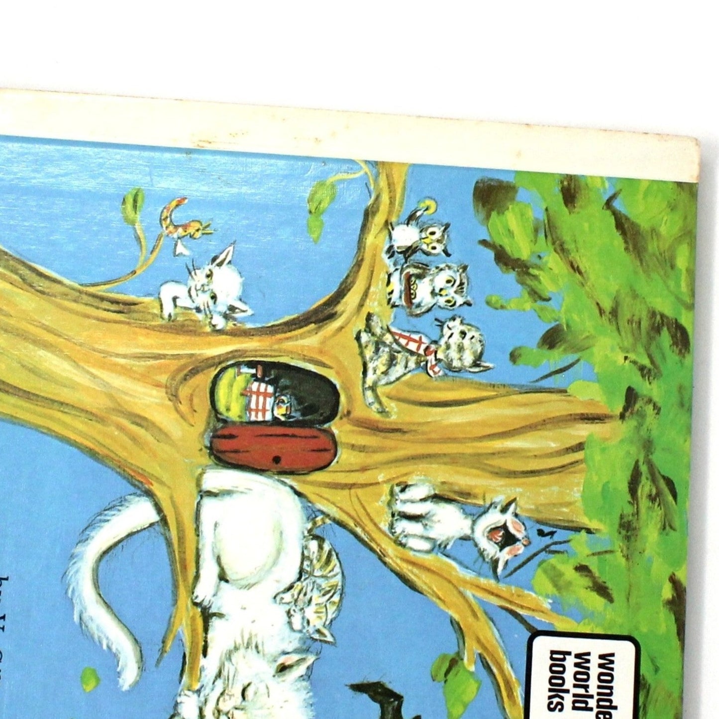 Children's Book, Wonder World Books, Cats and Bats and Things Like That, Gilbert Beers, Hardcover, Vintage 1973