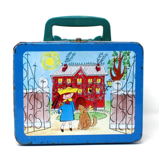 Vintage Lunch Box, Madeline in Paris, Storage Box, Collectible Marketing, Advertising Products, Cartoons