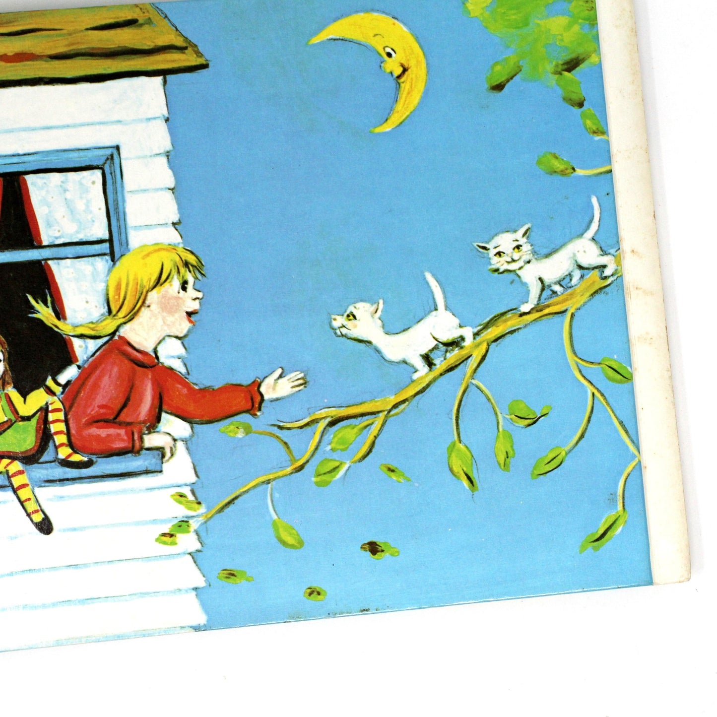 Children's Book, Wonder World Books, Cats and Bats and Things Like That, Gilbert Beers, Hardcover, Vintage 1973