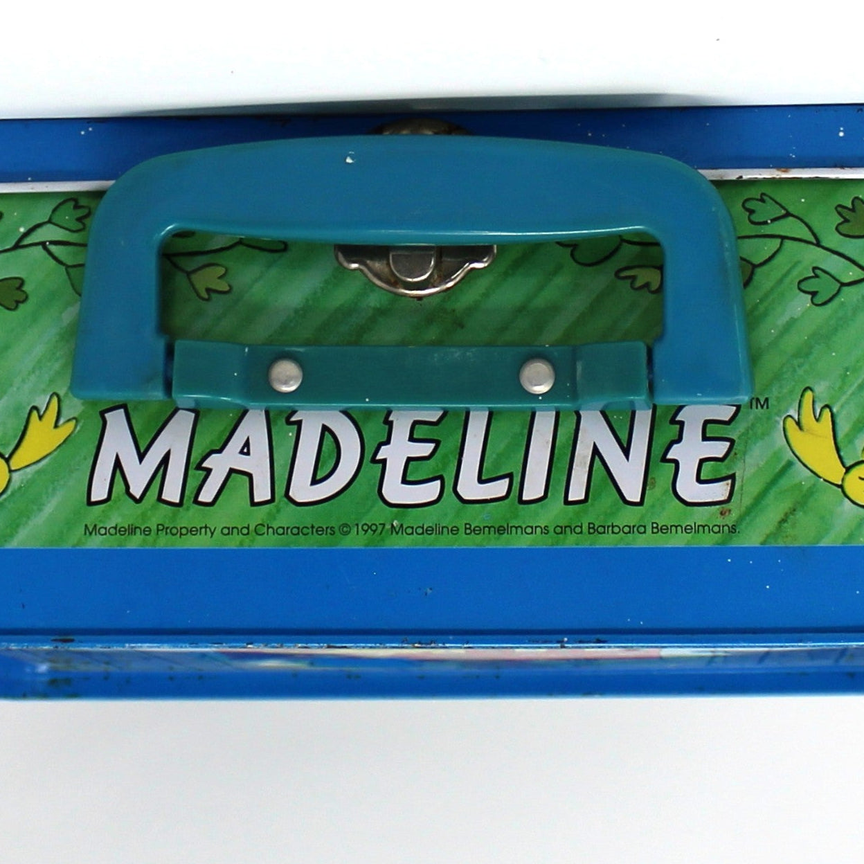 Box, Schylling, Metal School Lunch Box, Madeline in Paris Children's Cartoon, Bemelmans, Vintage