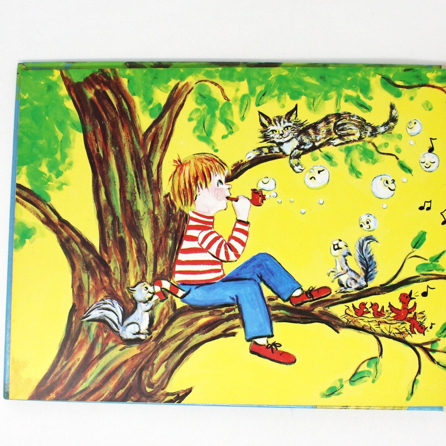Children's Book, Wonder World Books, Cats and Bats and Things Like That, Gilbert Beers, Hardcover, Vintage 1973