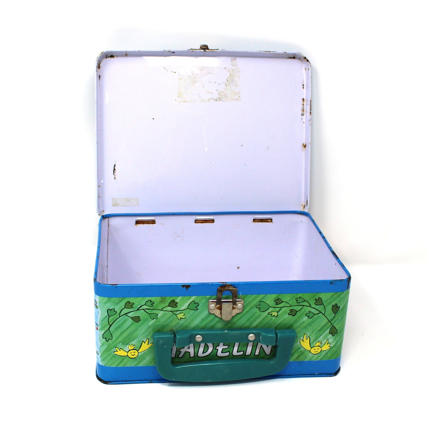 Box, Schylling, Metal School Lunch Box, Madeline in Paris Children's Cartoon, Bemelmans, Vintage