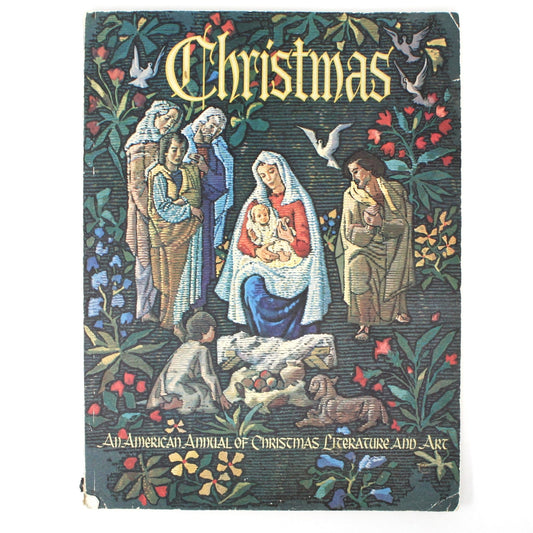 Book, Christmas An American Annual of Christmas Literature and Art, Softcover, Vintage 1963