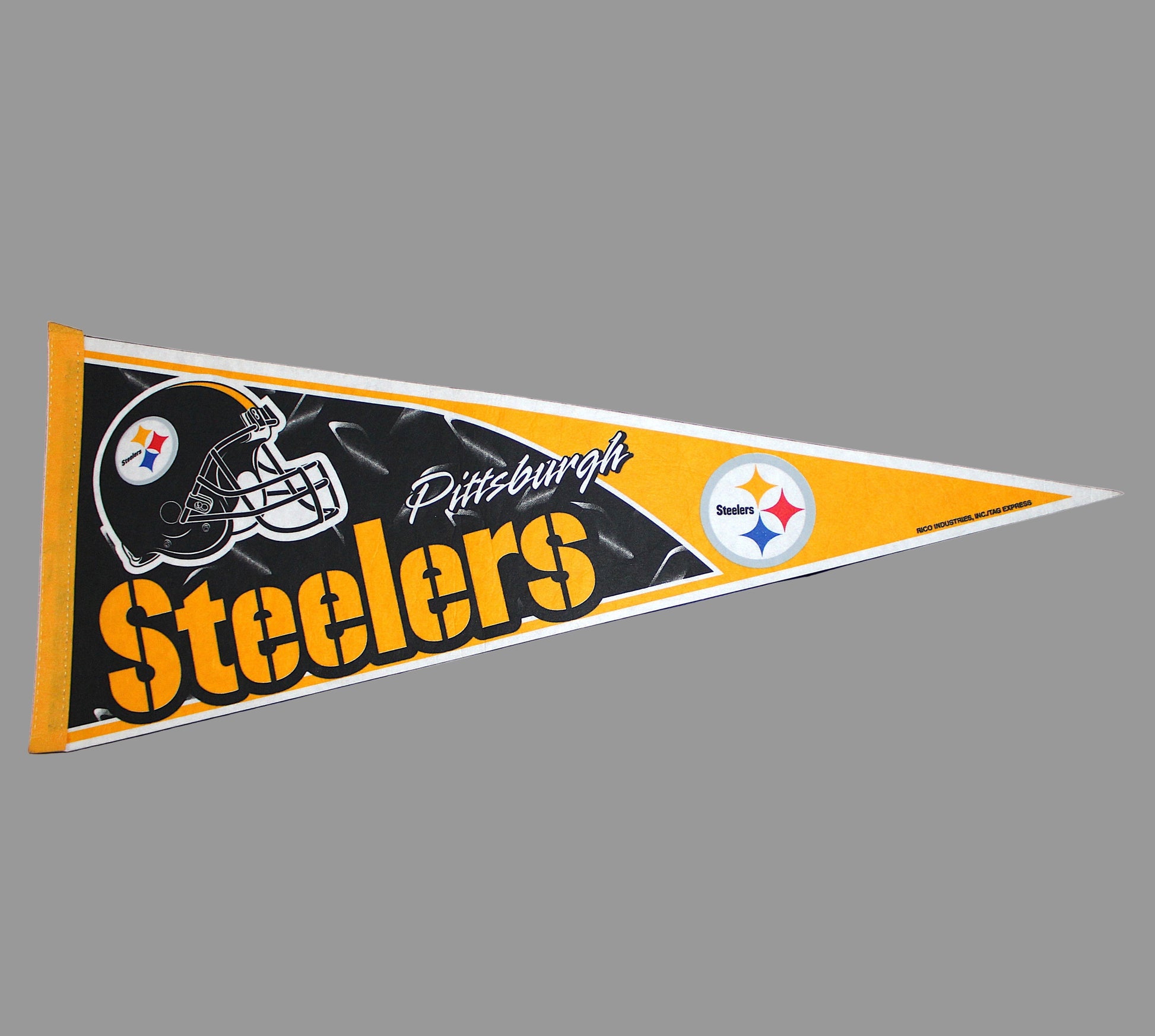 Pittsburgh Steelers pennant.  30"