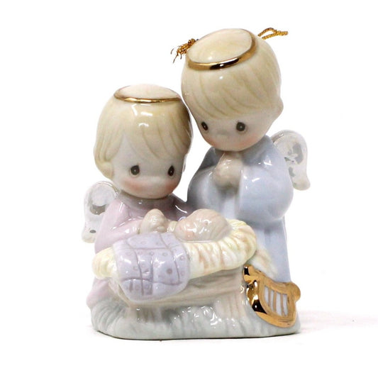Ornaments, Enesco, Precious Moments Holy Family Nativity for Avon 1997