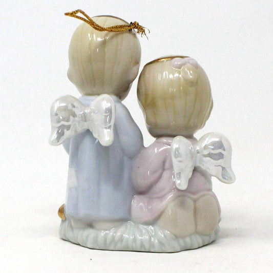 Ornaments, Enesco, Precious Moments Holy Family Nativity for Avon 1997