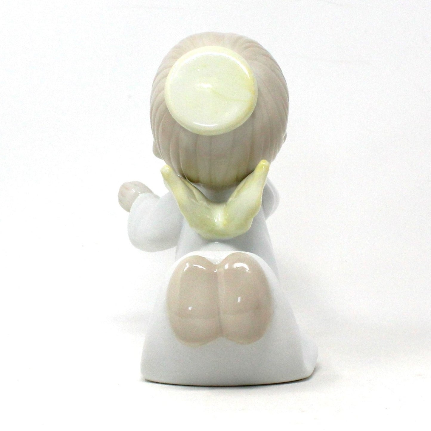 Figurine, Enesco, Precious Moments, Angel with Trumpet, 6", Vintage 1991