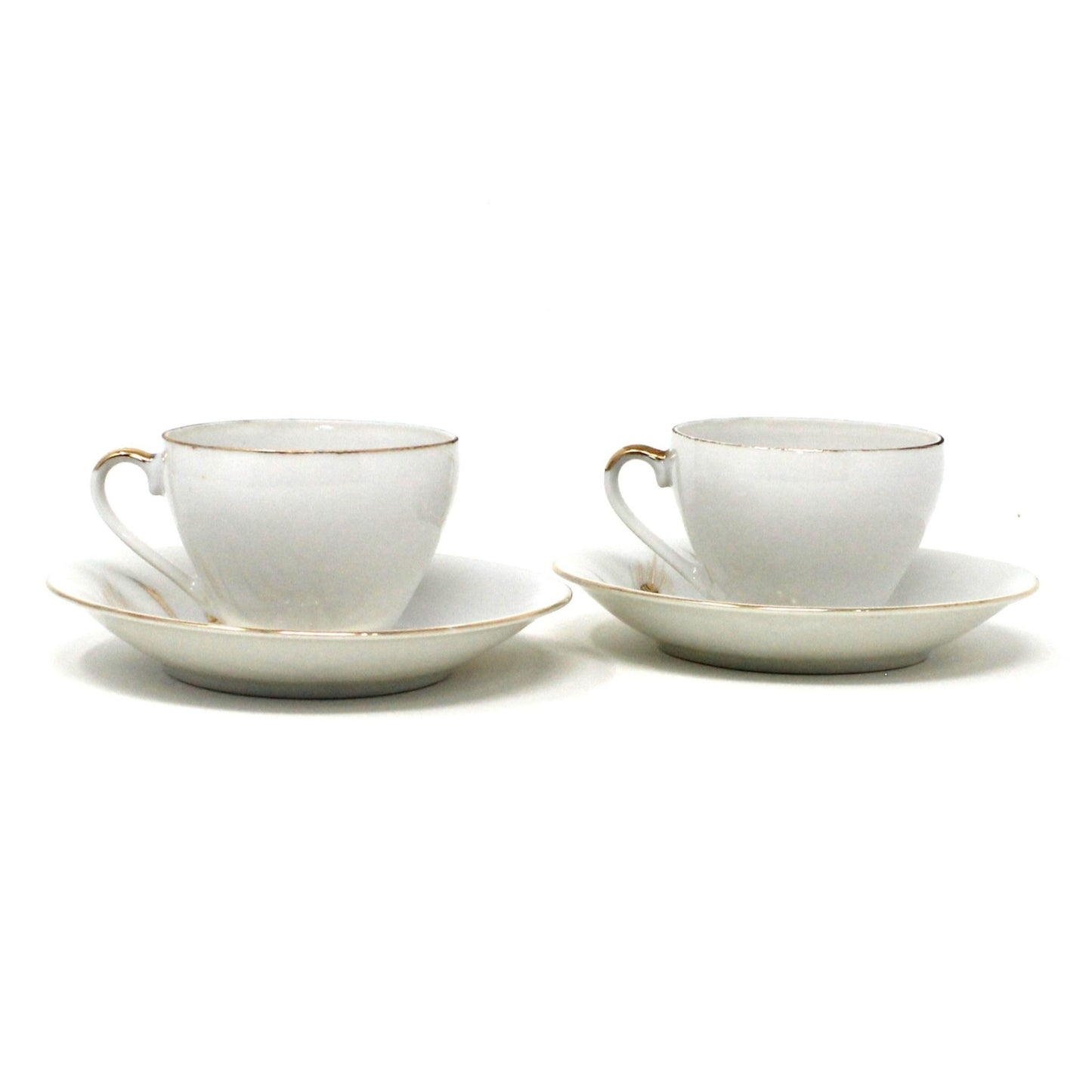Demitasse & Saucer, Tilso Japan, Gold Wheat, Set of 2, Vintage