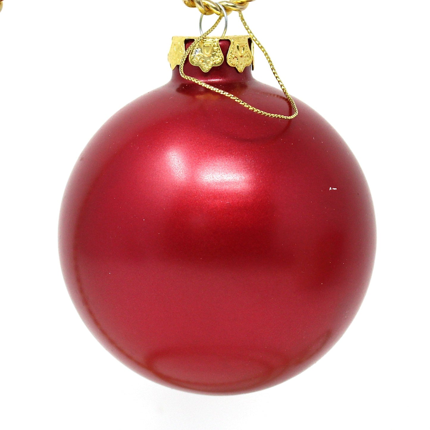 Ornaments, Campbell's, Christmas Red Glass Ball, Boy Sleeping with Teddy Bear, Collector's Edition 2001