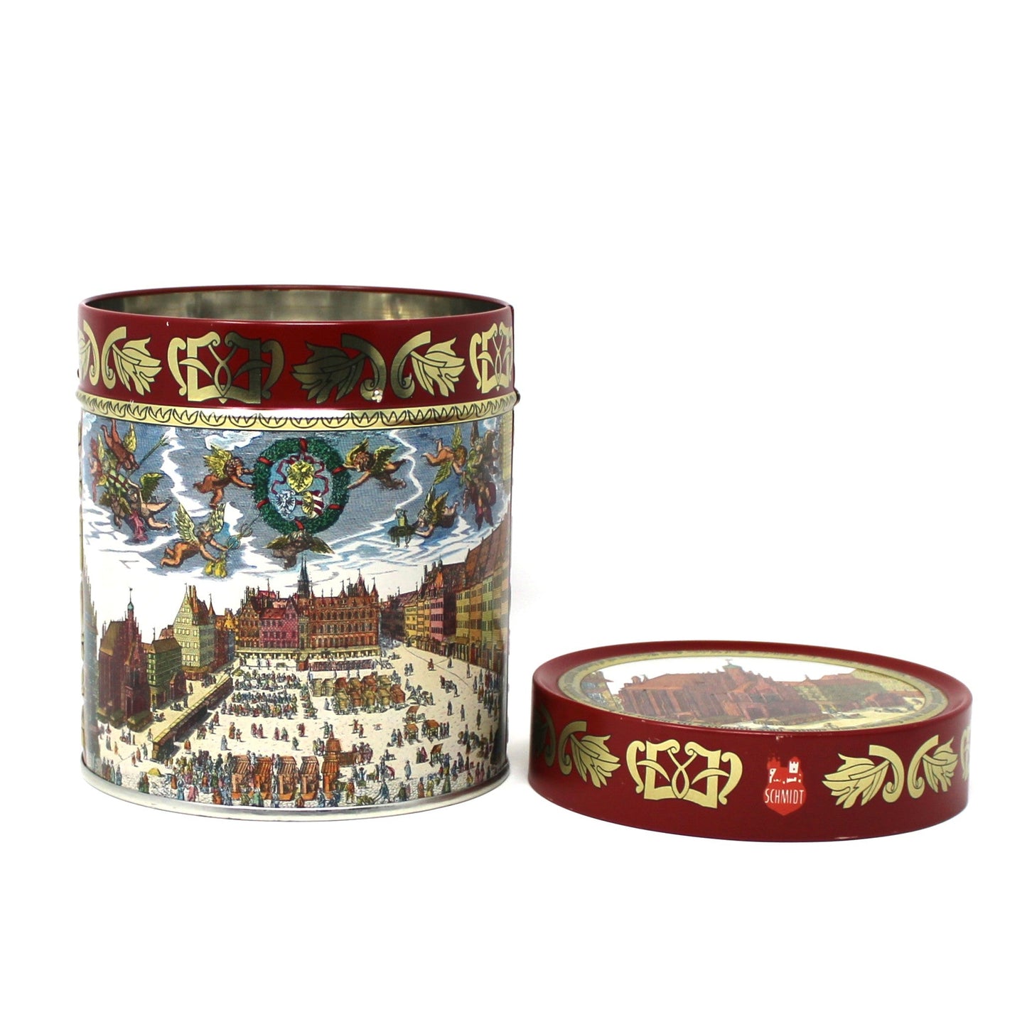 Tins, Gift Tin / Cookie Tin, Otto Schmidt, Frauenkirche - Church of Our Lady, Nuremberg, Germany