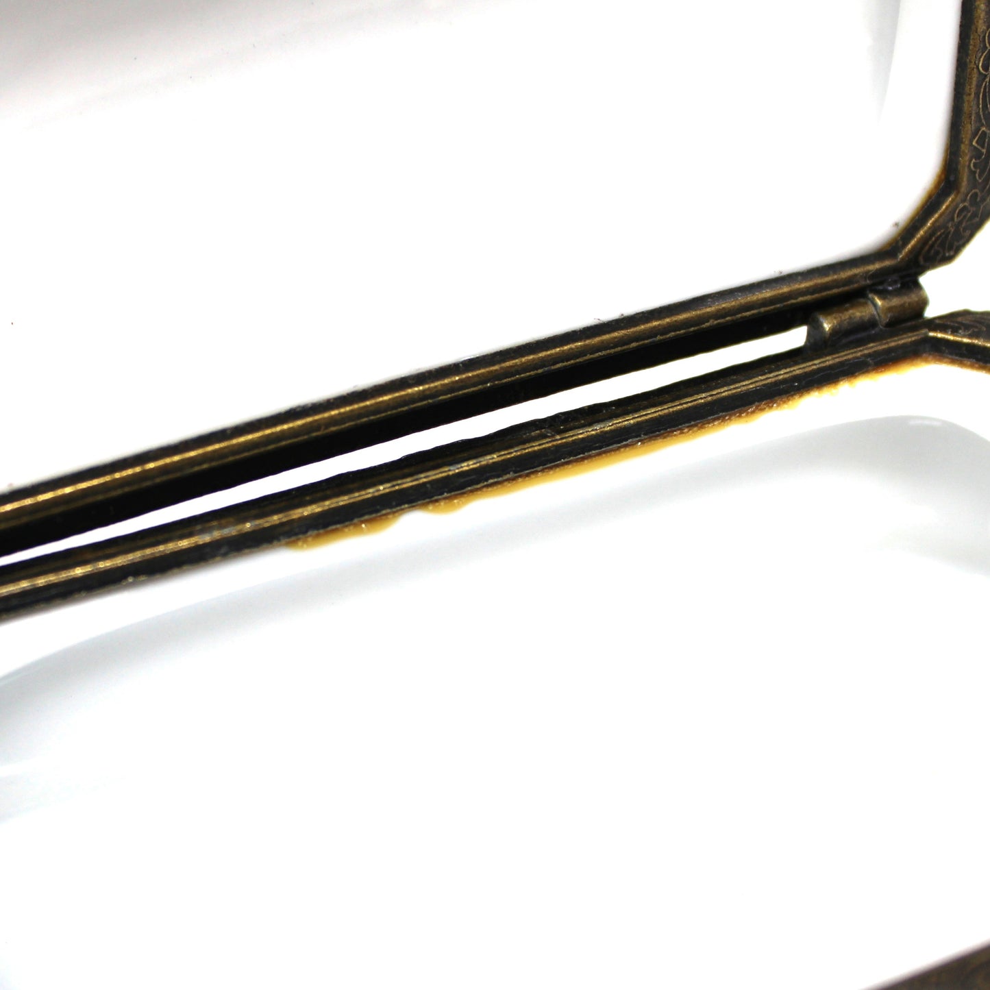 Trinket Box, Hinged, Suzanne Cruise, Christmas Santa, Jingle All The Way, Porcelain, Vintage