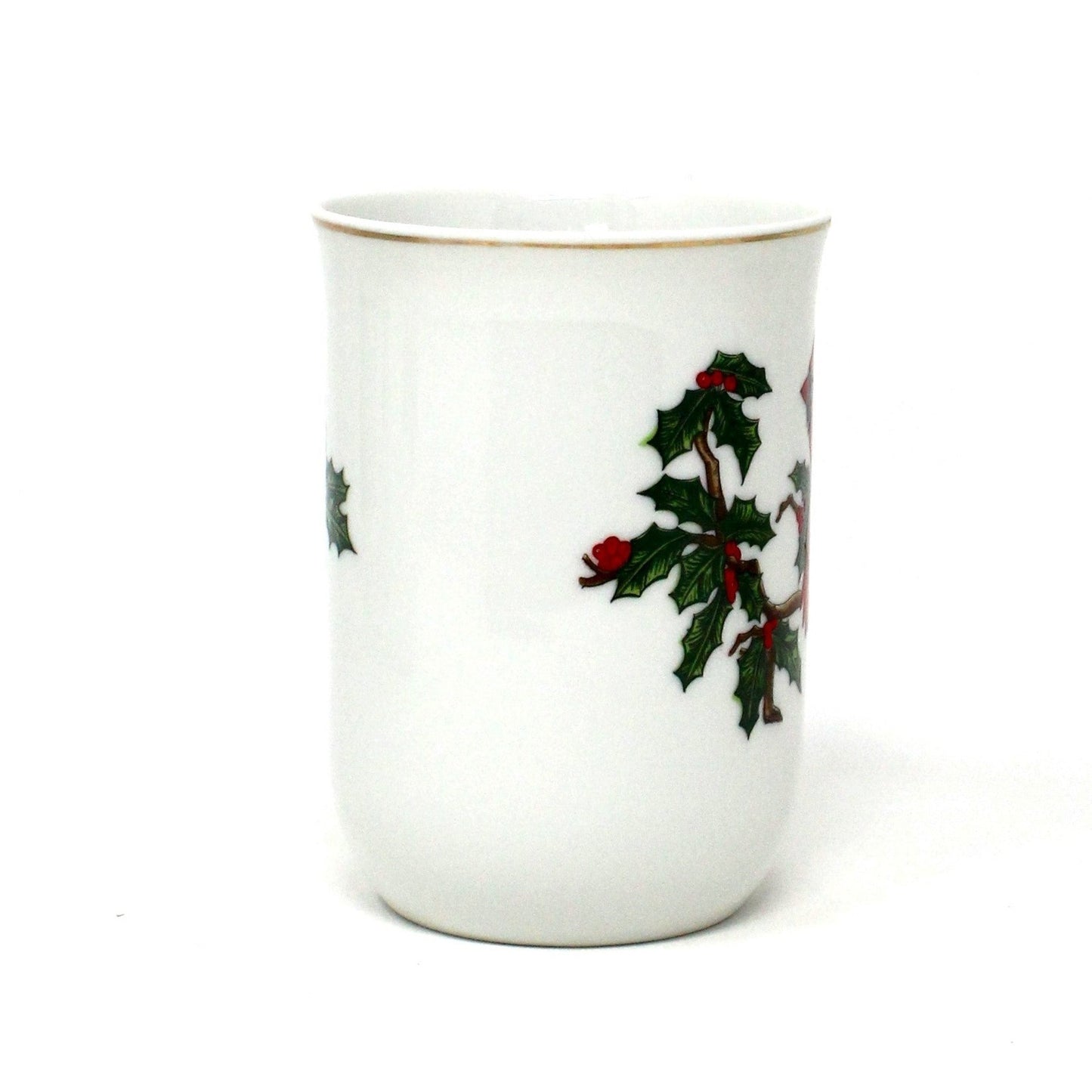 Mugs, Lefton, Cardinal Mugs, Set of 4, Vintage
