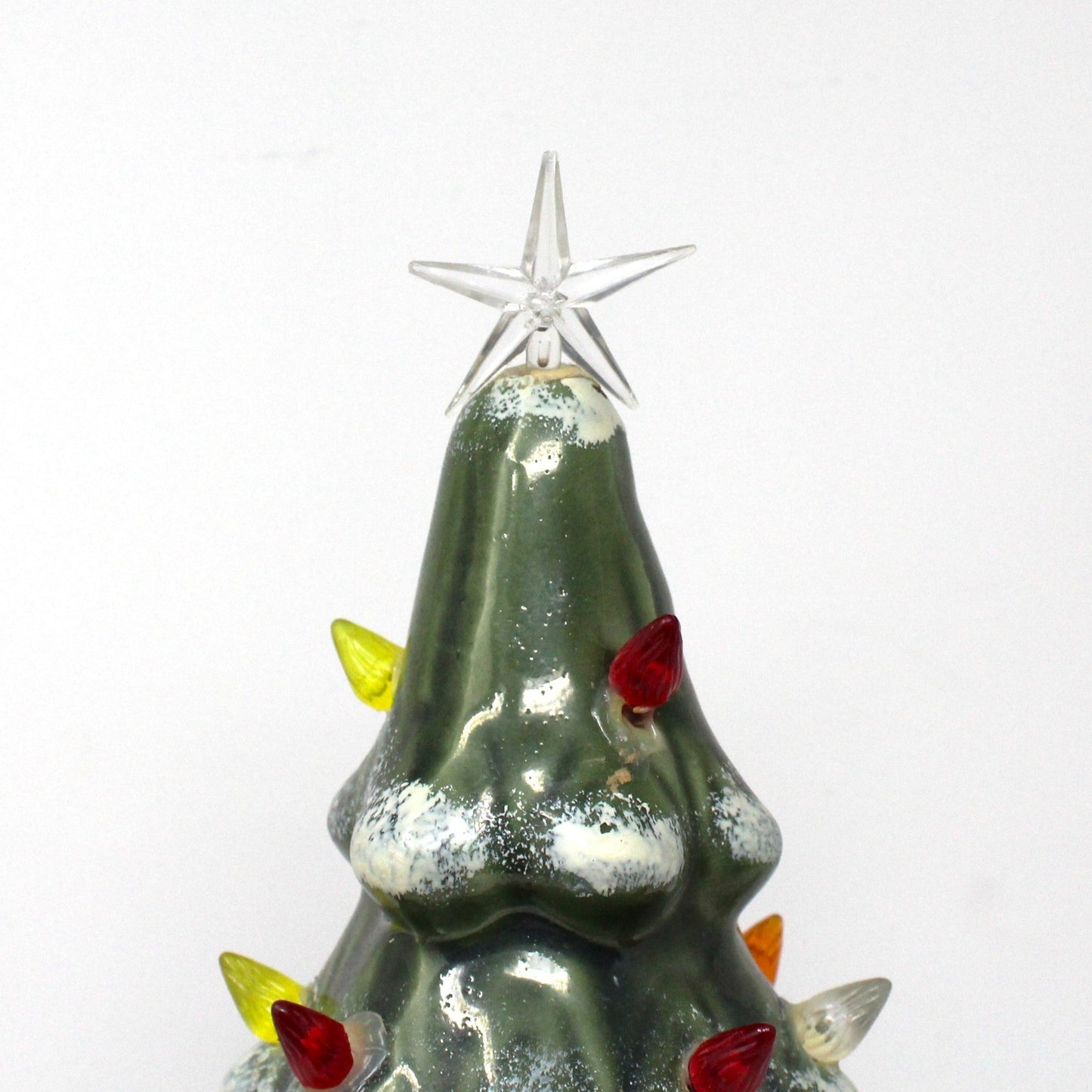 Christmas Tree, Lighted Ceramic Christmas Tree, Original Box, Vintage 17.5"