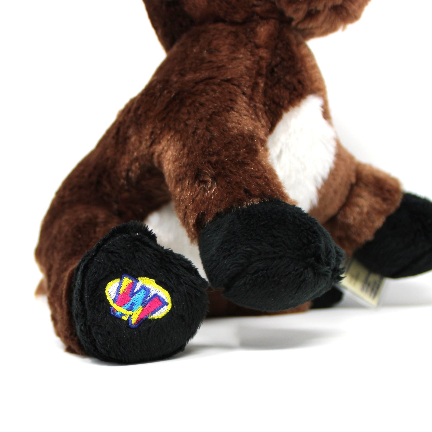 Plush Toy, GANZ, Reindeer, Webkinz Virtual Pet, Christmas Collectible Unused Code, 2007