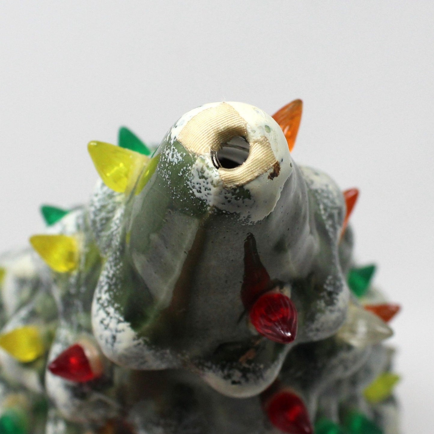 Christmas Tree, Lighted Ceramic Christmas Tree, Original Box, Vintage 17.5"