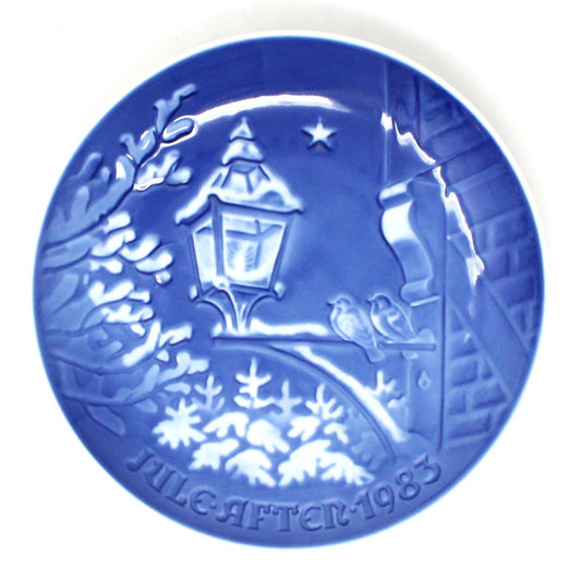 Decorative Plate, Copenhagen Jule After 1983, Christmas in the Old Town, Vintage