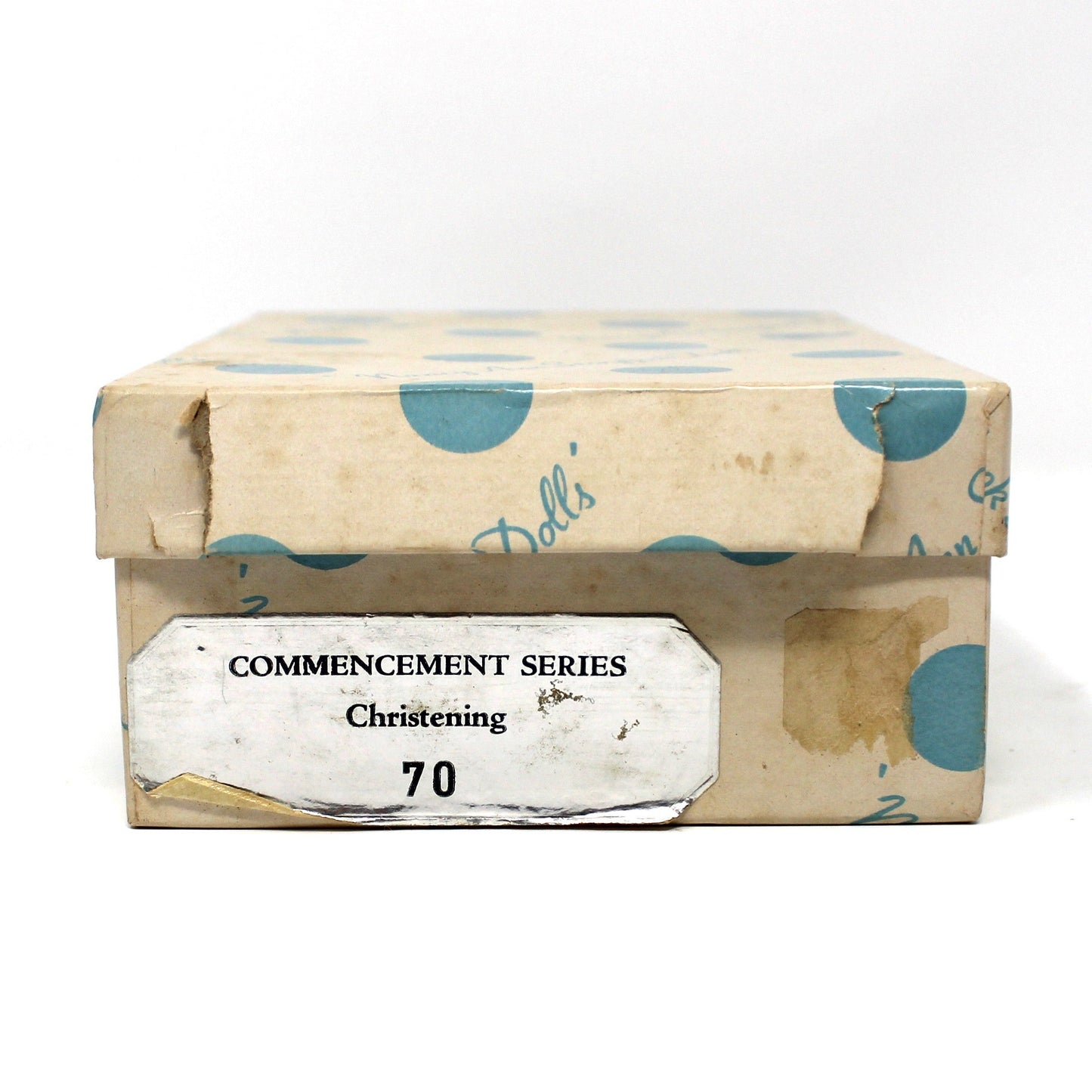 Dolls, Nancy Ann Storybook, Christening Baby #70, in Original Box, Commencement Series, Vintage