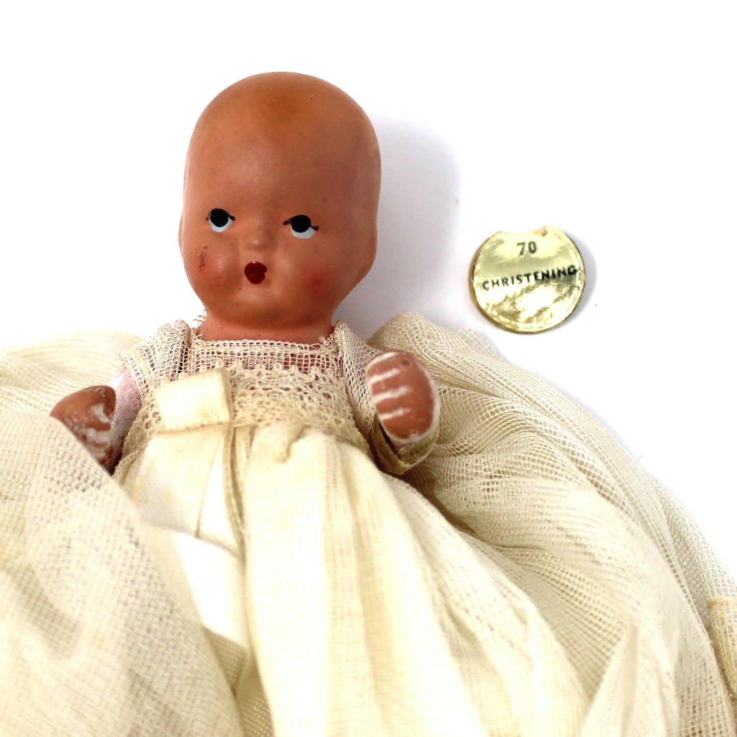 Dolls, Nancy Ann Storybook, Christening Baby #70, in Original Box, Commencement Series, Vintage