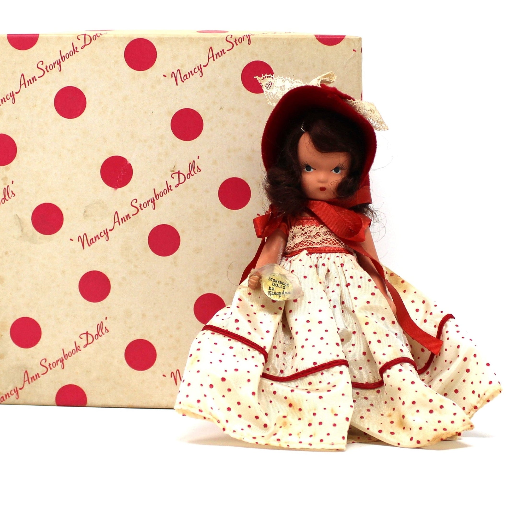 Dolls, Nancy Ann Storybook, Queen of Hearts #157 in Original Box