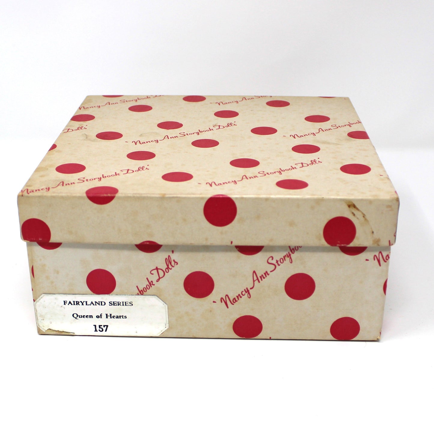 Dolls, Nancy Ann Storybook, Queen of Hearts #157 in Original Box, Fairyland Series, Vintage